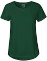Dames T-shirt Neutral Roll Up O80012 Bottle Green